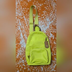 Tommy Hilfiger Hot Yellow Over The Shoulder Bag